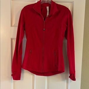 Lululemon Athletica Red Jacket